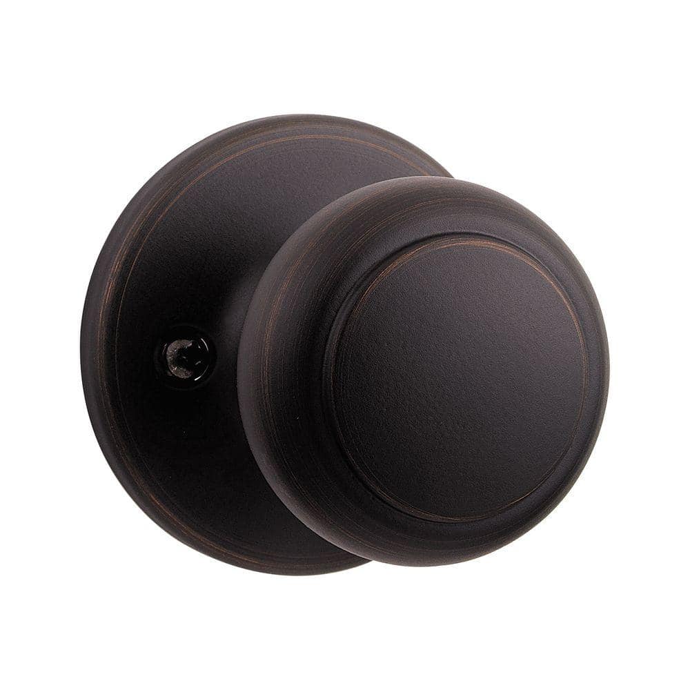 Kwikset Cove Venetian Bronze Half-Dummy Door Knob