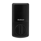 Kwikset SmartCode 260 Contemporary Matte Black Keypad Electronic Deadbolt Featuring SmartKey Security With Casey Passage Lever