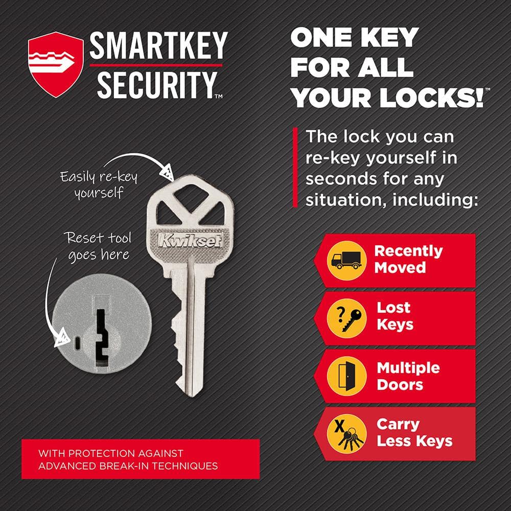 Kwikset HALO Polished Chrome Touchscreen WiFi Keypad Electronic Single-Cylinder Smart Lock Deadbolt featuring SmartKey Security