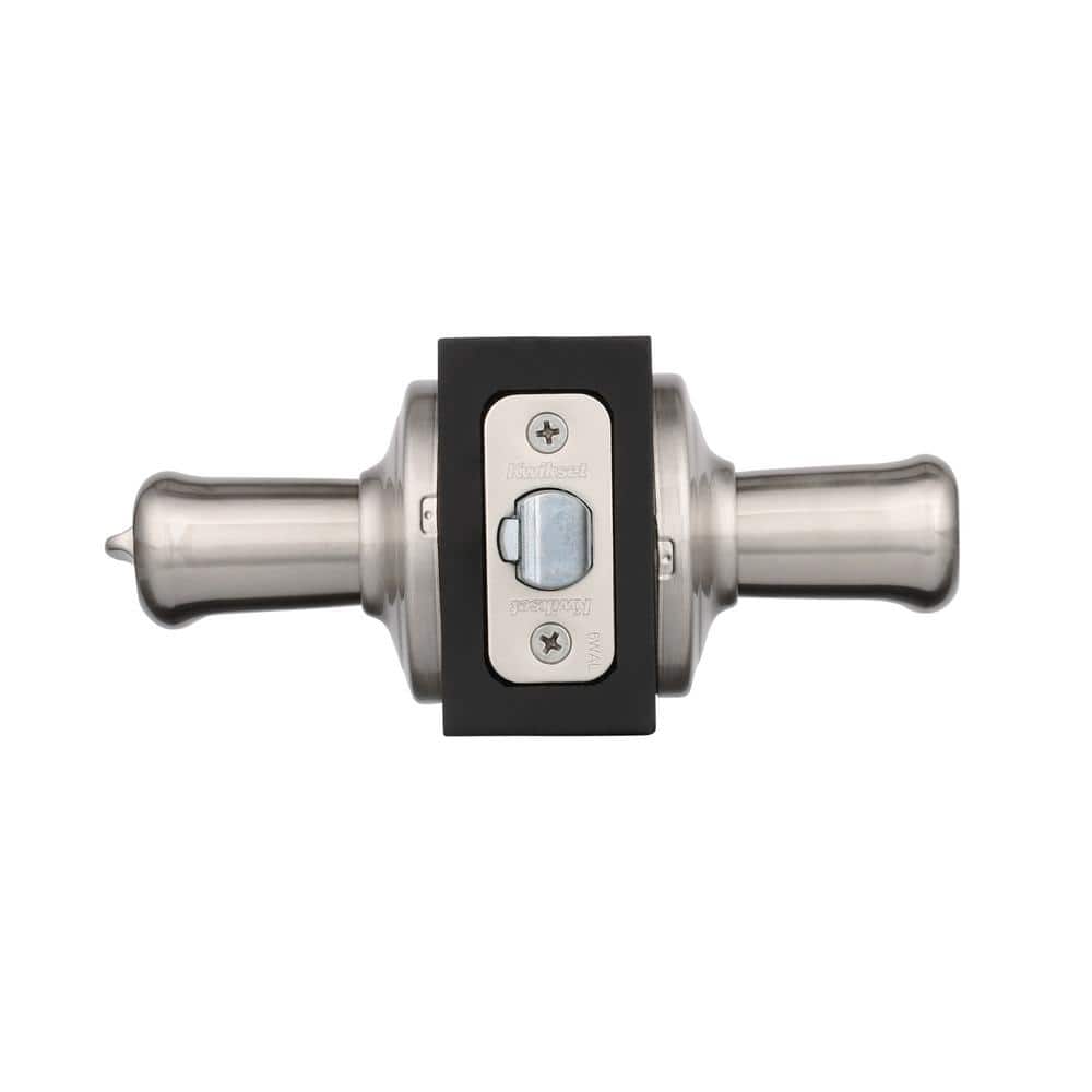 Kwikset Tustin Satin Nickel Keyed Entry Door Lever with SmartKey Security (740TNL 15 SMT CP K4)