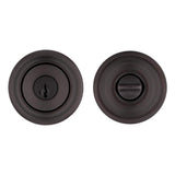 Kwikset Cove Keyed Entry Door Knob, Venetian Bronze, SmartKey Security