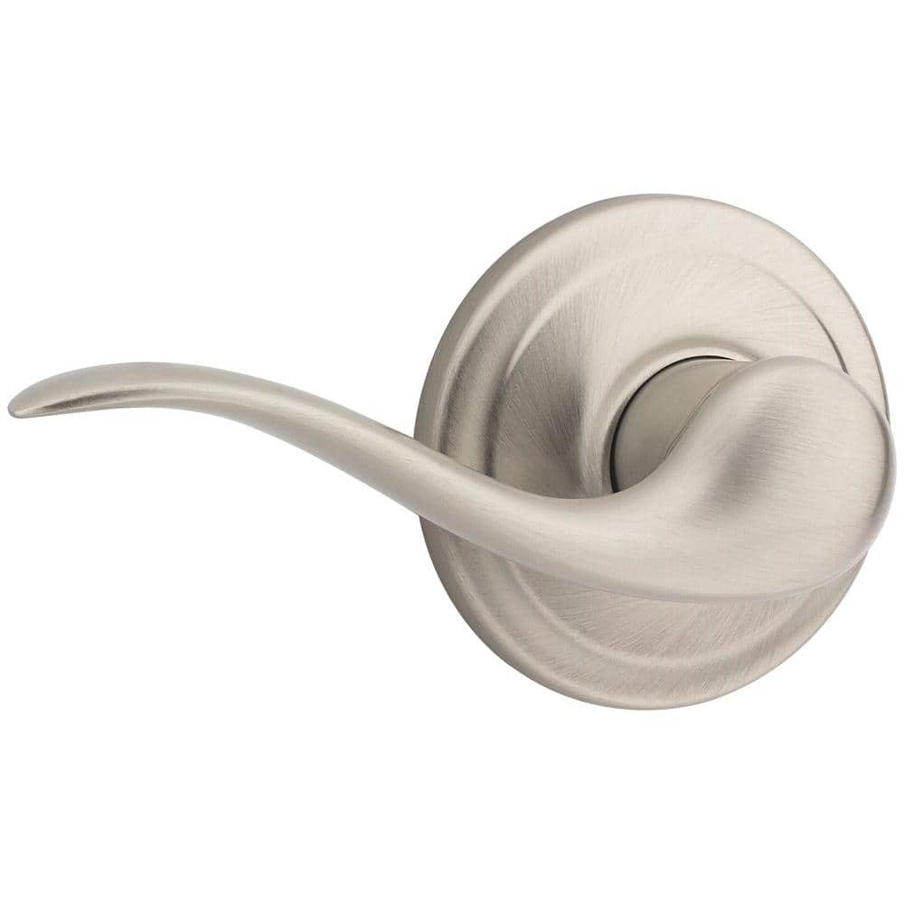 Kwikset Tustin Satin Nickel Passage Hall/Closet Door Handle (4-Pack)