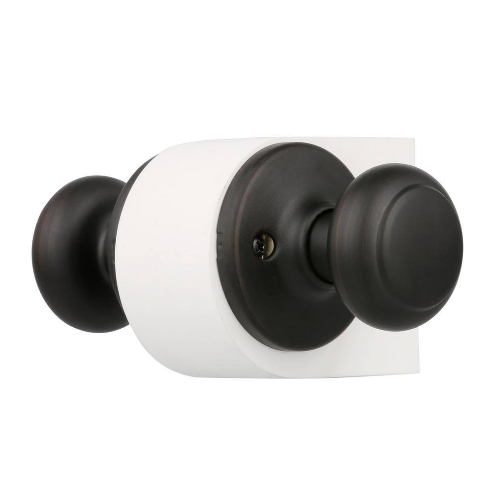 Kwikset Cove Venetian Bronze Passage Hall/Closet Door Knob