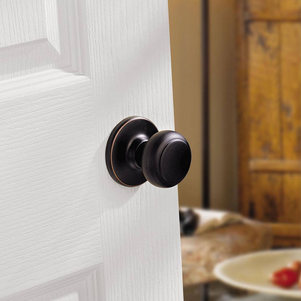 Kwikset Cove Venetian Bronze Passage Hall/Closet Door Knob