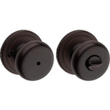 Kwikset Juno Venetian Bronze Privacy Bed/Bath Door Knob