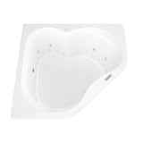 Universal Tubs Beryl 5 ft. Acrylic Corner Drop-in Air Bathtub in White (60 x 60 in.)