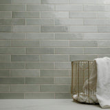 MSI Lakeview Jade 3 in. x 12 in. Glossy Ceramic Wall Tile (5.5 sq. ft./Case)