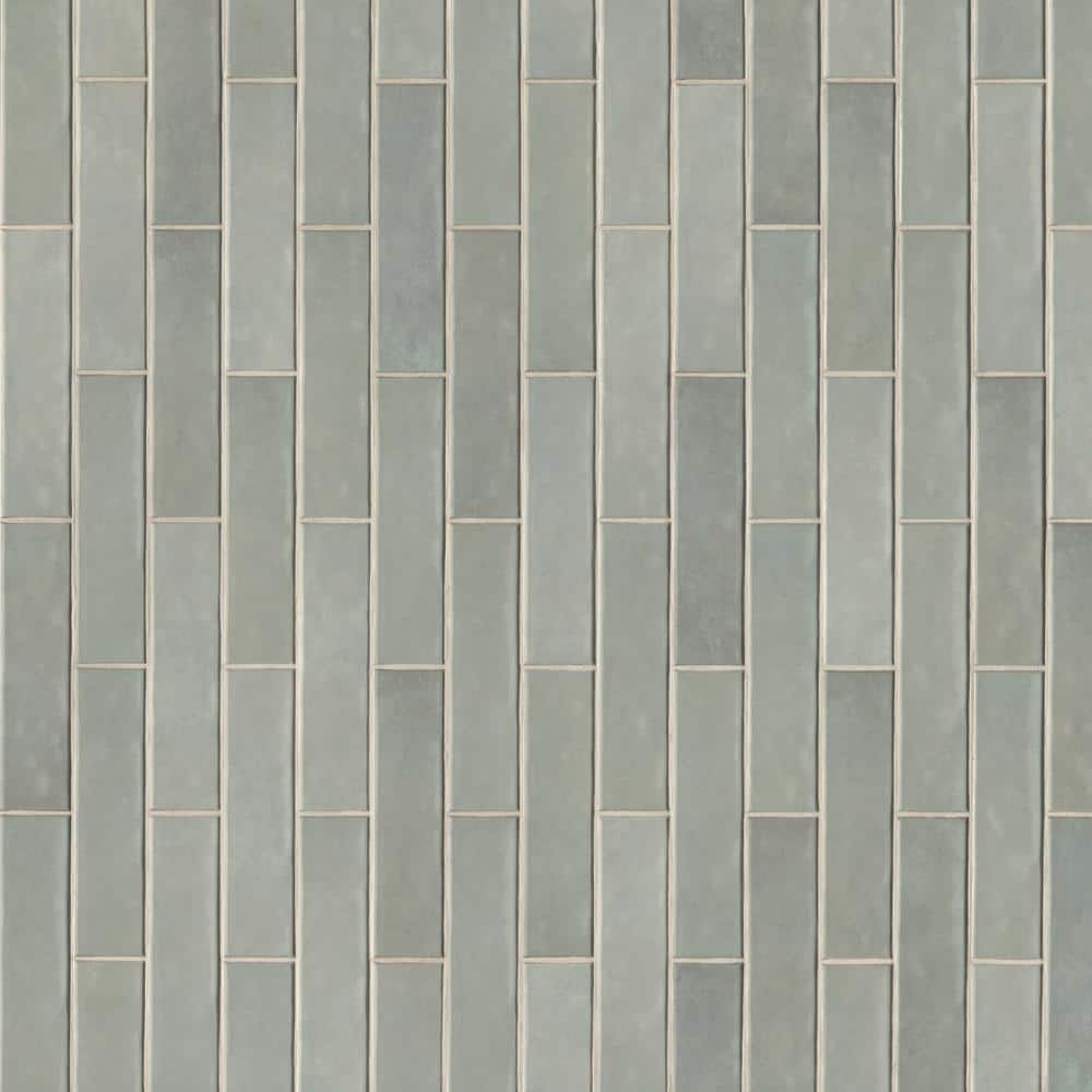 MSI Lakeview Jade 3 in. x 12 in. Glossy Ceramic Wall Tile (5.5 sq. ft./Case)