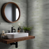 MSI Lakeview Jade 3 in. x 12 in. Glossy Ceramic Wall Tile (5.5 sq. ft./Case)