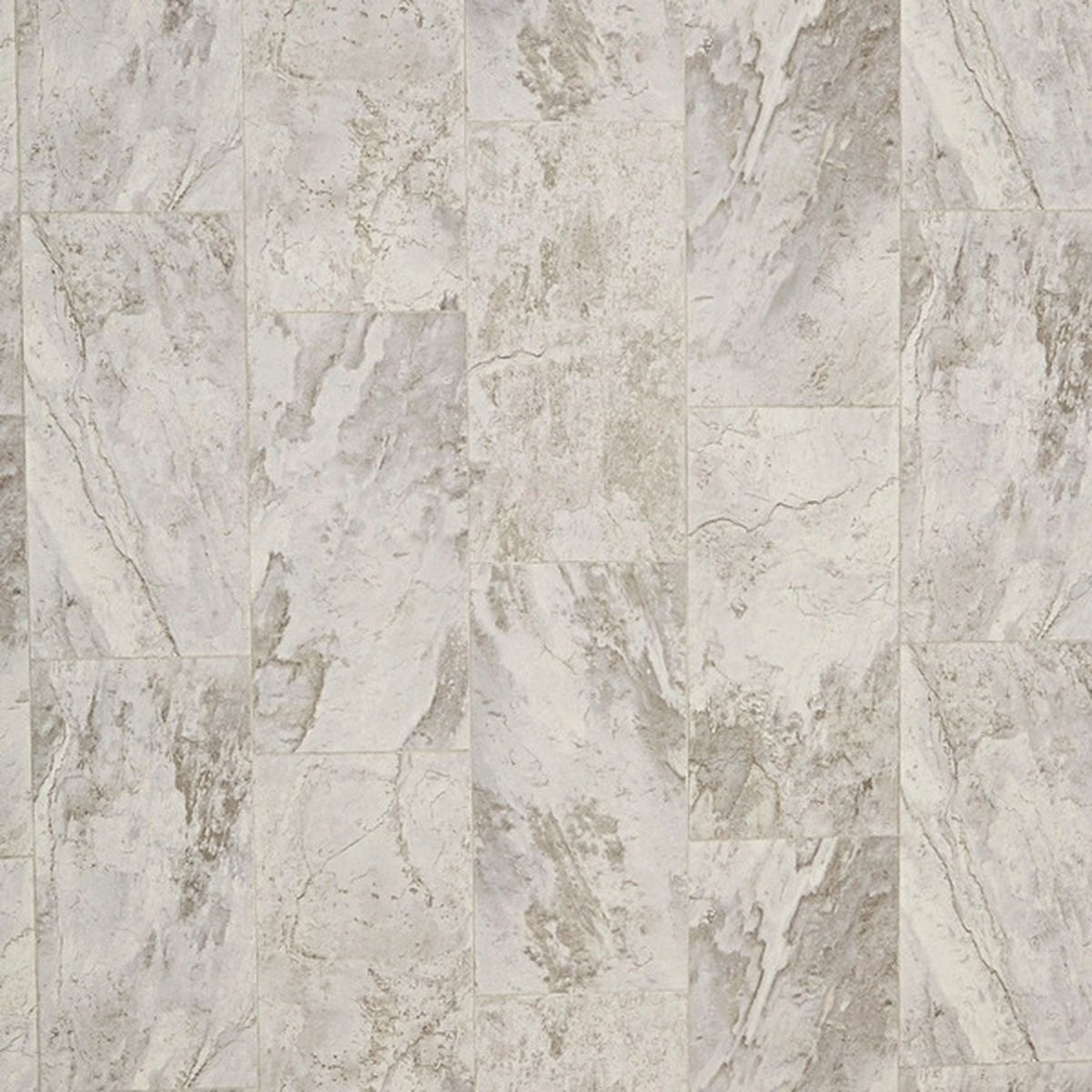 STAINMASTER (Sample) Grove Park Marble Waterproof Marble-Look Glue-Down Sheet Vinyl