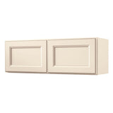Diamond NOW Caspian 36-in W x 30-in H x 12-in D TrueColor Toasted Antique Door Wall Stock Cabinet