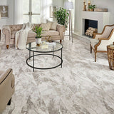 STAINMASTER (Sample) Grove Park Marble Waterproof Marble-Look Glue-Down Sheet Vinyl