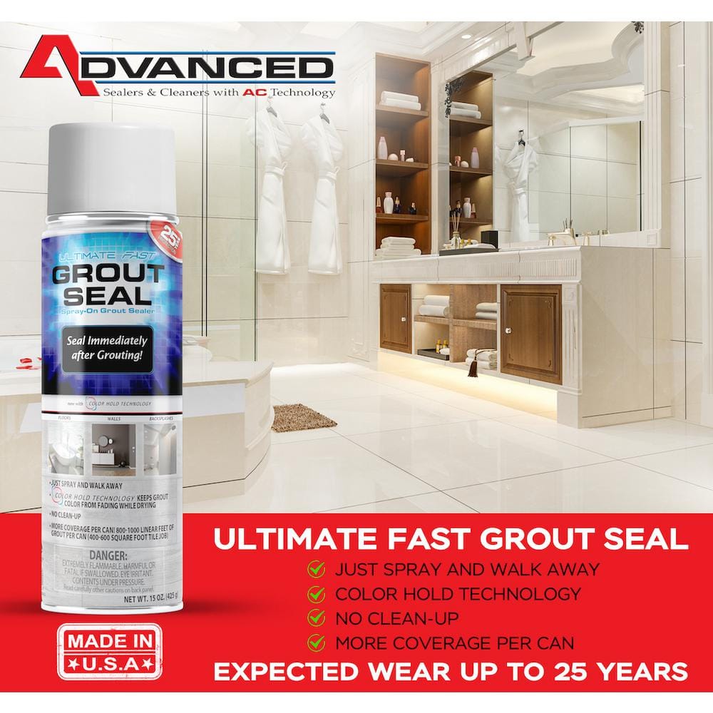 LayorCare Ultimate 15 oz. Inverted Aerosol Grout Sealer- Solvent Base