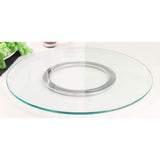 24 in. Round Clear Glass - 3/8 in. Thick - Lazy Susan