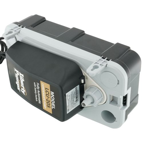 Liberty Pumps LCU-20S condensate pump - detail view (Type: Automatic; Voltage: 115V)