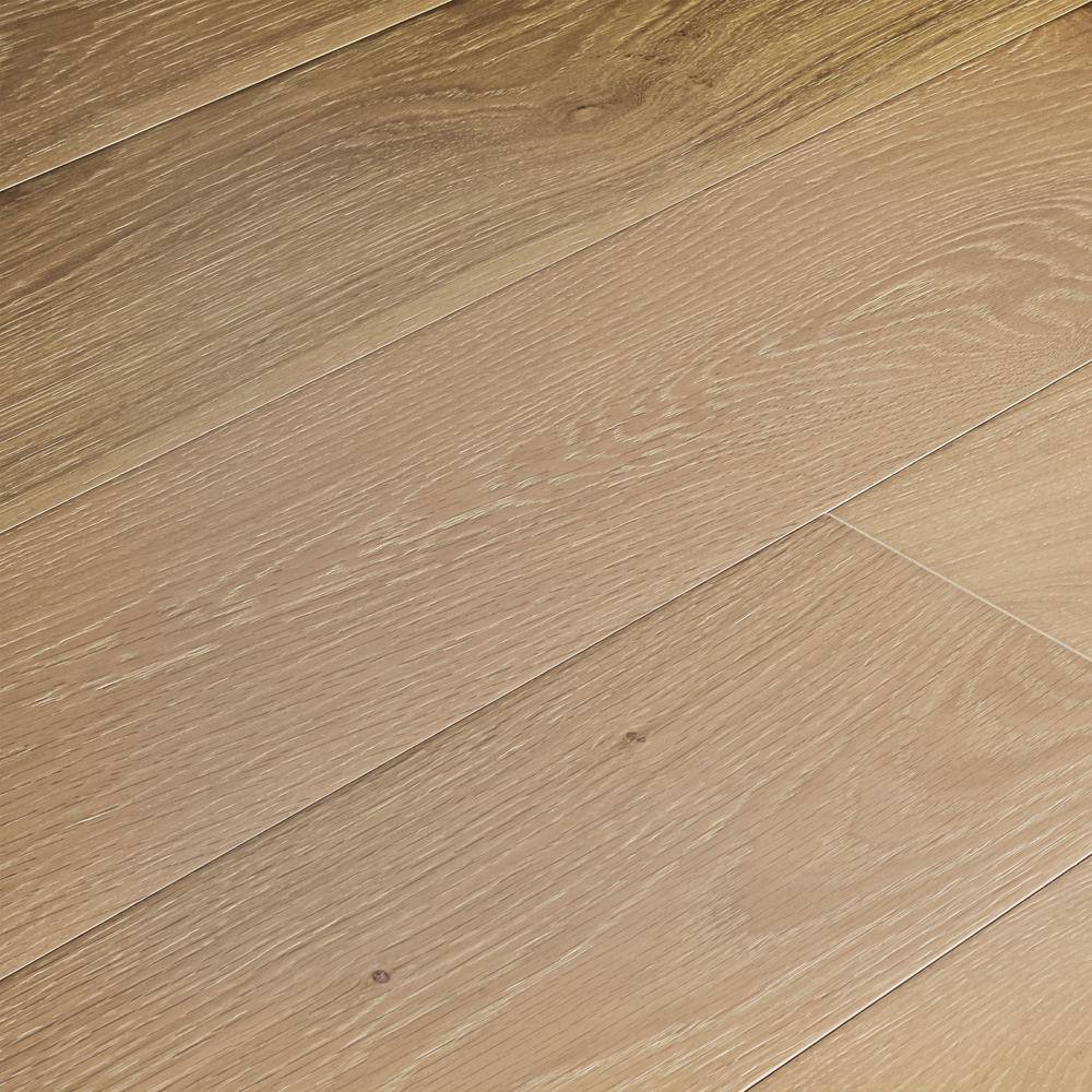 ASPEN FLOORING Lebanon White Oak 3/8 in. T x 7.5 in. W Tongue and Groove Wire Brushed Engineered Hardwood Flooring (39.06 sqft/case)