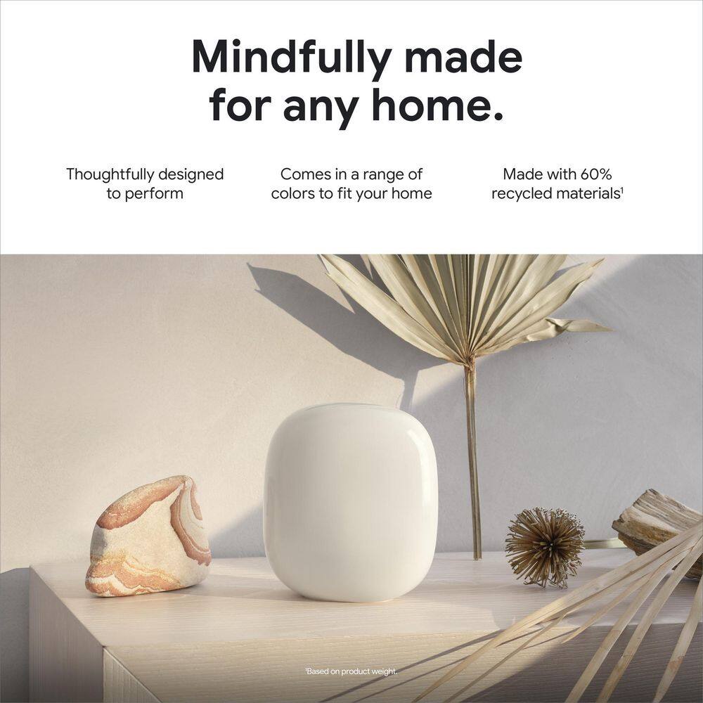 Google Nest Wifi Pro (Wi-Fi 6E) - Lemongrass