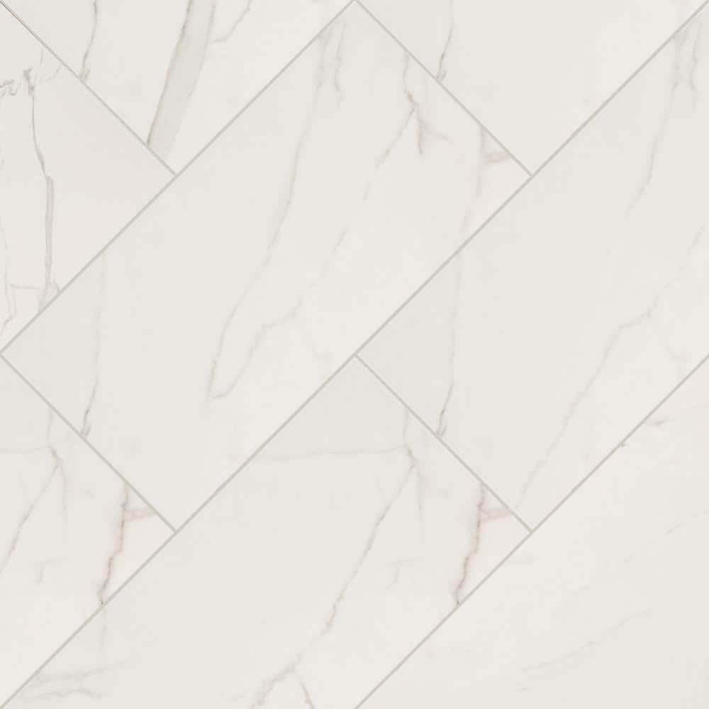MSI Leonardo Venato 24 in. x 48 in. Polished Porcelain Marble Look Floor and Wall Tile (32 cases/512 sq. ft./pallet)