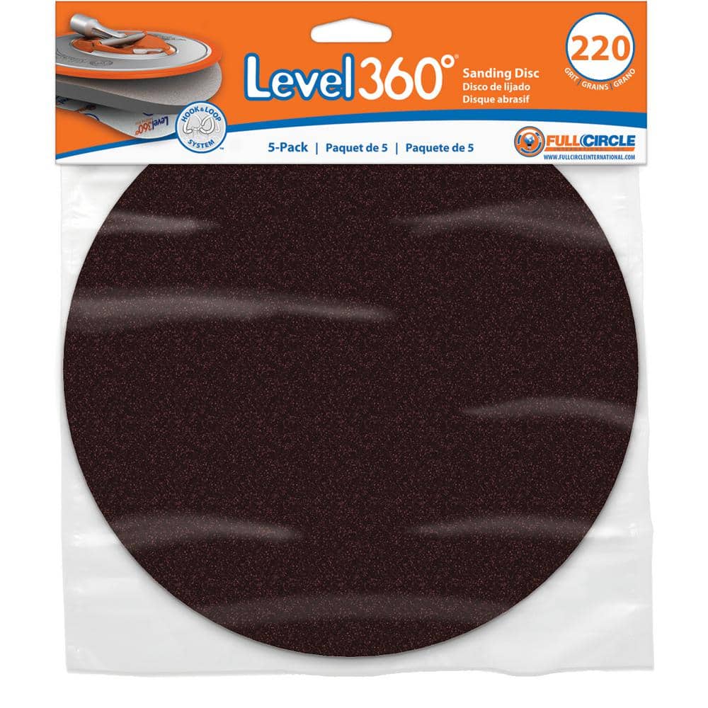 Level360 220 Grit Sanding Disc (5-Pack)