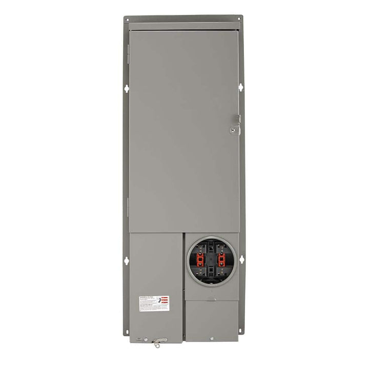 Leviton 200 Amp 30-Space All-in-One UG/OH Semi-Flush (Solar Ready) Panel with Main Breaker