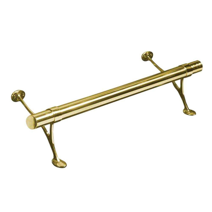 Lido Designs 6 ft. Solid Brass Bar Foot Rail Kit