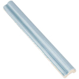 Newport Light Blue 1 in. x 10 in. Polished Ceramic Wall Pencil Liner Tile by Ivy Hill Tile