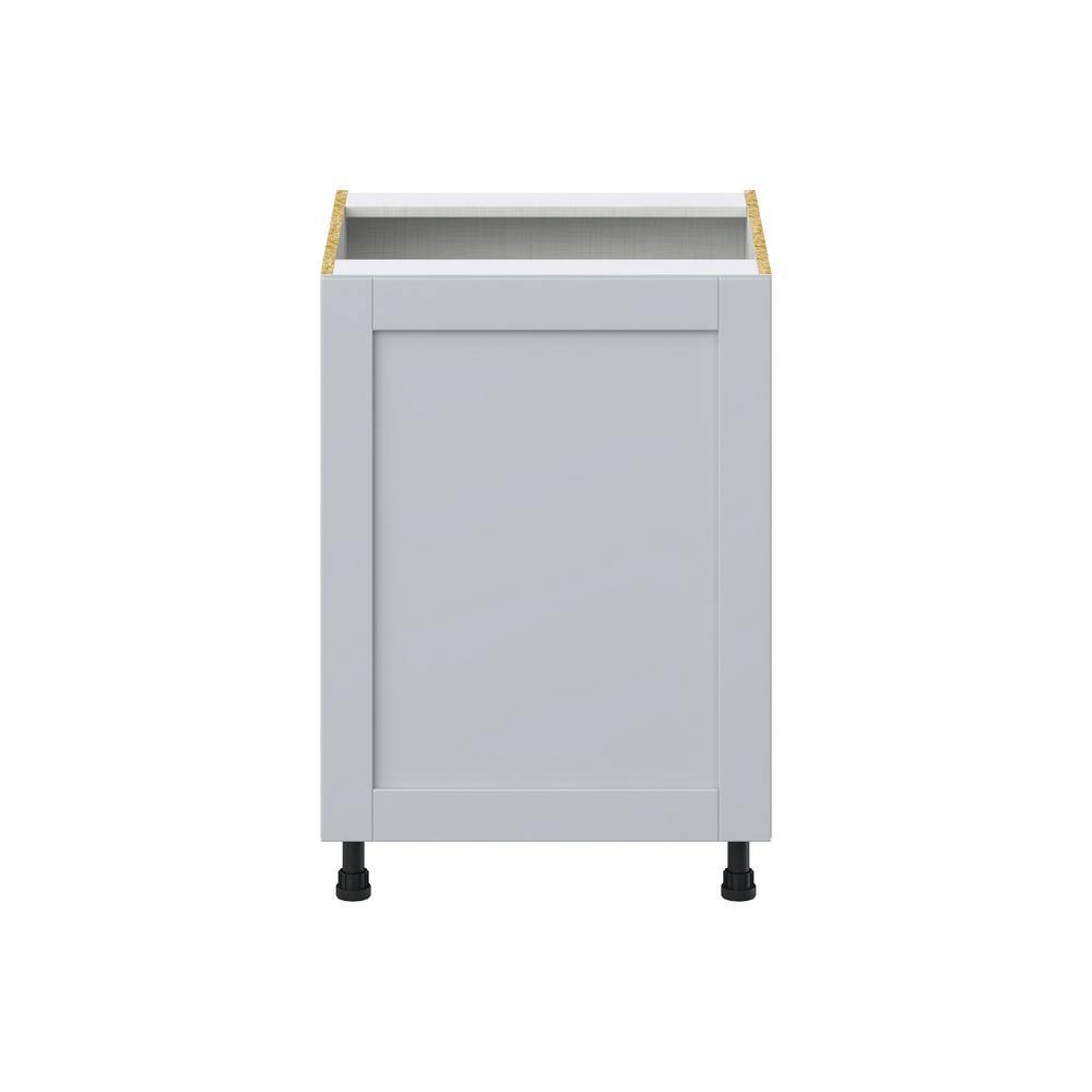 J COLLECTION Cumberland Light Gray Shaker Assembled Sink Base Kitchen Cabinet with a False Front (24 in. W x 34.5 in. H x 24 in. D)