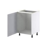 J COLLECTION Cumberland Light Gray Shaker Assembled Sink Base Kitchen Cabinet w/ Full Height Door (24 in. W x 34.5 in. H x 24 in. D)