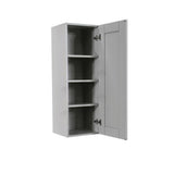 LIFEART CABINETRY Anchester Assembled 21x42x12 in. Wall Cabinet with 1 Door 3 Shelves in Light Gray