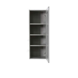 LIFEART CABINETRY Anchester Assembled 21x42x12 in. Wall Cabinet with 1 Door 3 Shelves in Light Gray