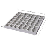Wellco Fiberglass Molded Grating Composite for Floors Outdoor Drain Cover Deck Tile, 1.5x1.5x1in, 1x1ft, Gray, Gritted