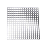 Wellco Fiberglass Molded Grating Composite for Floors Outdoor Drain Cover Deck Tile, 1.5x1.5x1in, 2x2ft, Gray, Gritted