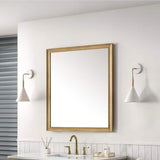 James Martin Vanities Glenbrook 36" x 40" Vanity Mirror - Light Natural Oak