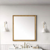 James Martin Vanities Glenbrook 36" x 40" Vanity Mirror - Light Natural Oak