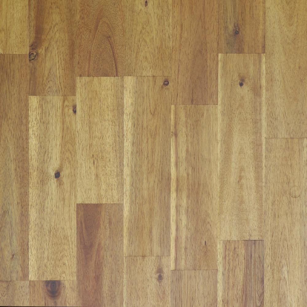 Interbuild 2.3 ft. L x 28 in. D, Acacia Butcher Block Table Top Countertop in Light Oak with Square Edge (Pack of 3)