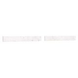 Wyndham Collection 54 in. Cultured Marble Backsplash in Light-Vein Carrara
