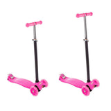 Lil Rider 3-Wheel Pink Kick Scooter with LED Light-up Wheels