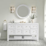 James Martin Vanities Terra 30" Limestone Framed Bathroom Vanity Mirror