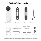 Google Nest Doorbell (Wired, 2nd Gen) - Linen