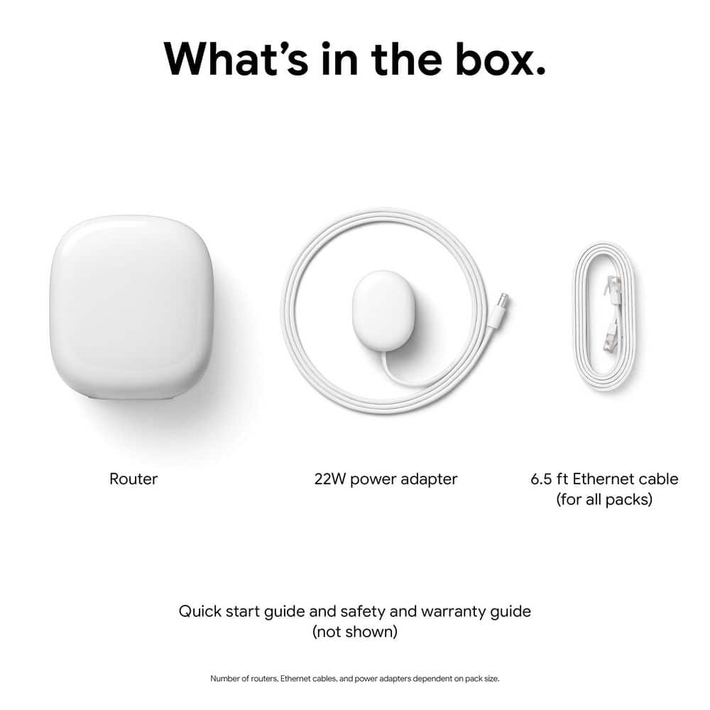 Google Nest Wifi Pro (Wi-Fi 6E) - Linen