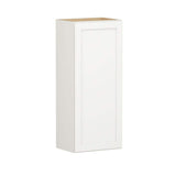 Shaker Full Overlay 18 in. W x 12 in. D x 42 in. H Plywood Assembled Wall Kitchen Cabinet in Linen White