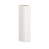 Shaker Partial Overlay 9 in. W x 12 in. D x 42 in. H Plywood Assembled Wall Kitchen Cabinet in Linen White