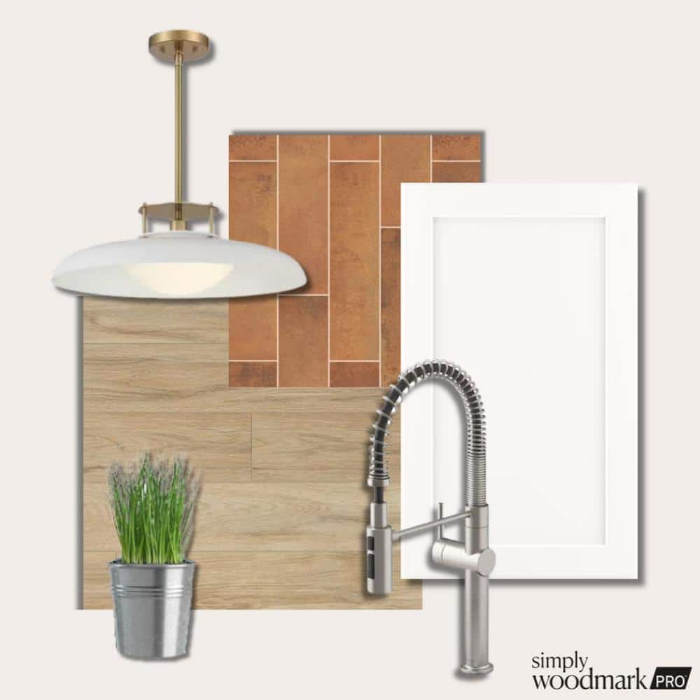 SIMPLY WOODMARK PRO Shaker Full Overlay 30 in. W. x 24 in. D x 34.5 in. H Plywood Assembled Full Height Base Kitchen Cabinet in Linen White