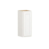 SIMPLY WOODMARK PRO Shaker Partial Overlay 12 in. W x 12 in. D x 30 in. H Plywood Assembled Wall Kitchen Cabinet in Linen White