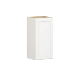 SIMPLY WOODMARK PRO Shaker Full Overlay 15 in. W x 12 in. D x 30 in. H Plywood Assembled Wall Kitchen Cabinet in Linen White