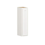 SIMPLY WOODMARK PRO Shaker Partial Overlay 9 in. W x 12 in. D x 36 in. H Plywood Assembled Wall Kitchen Cabinet in Linen White