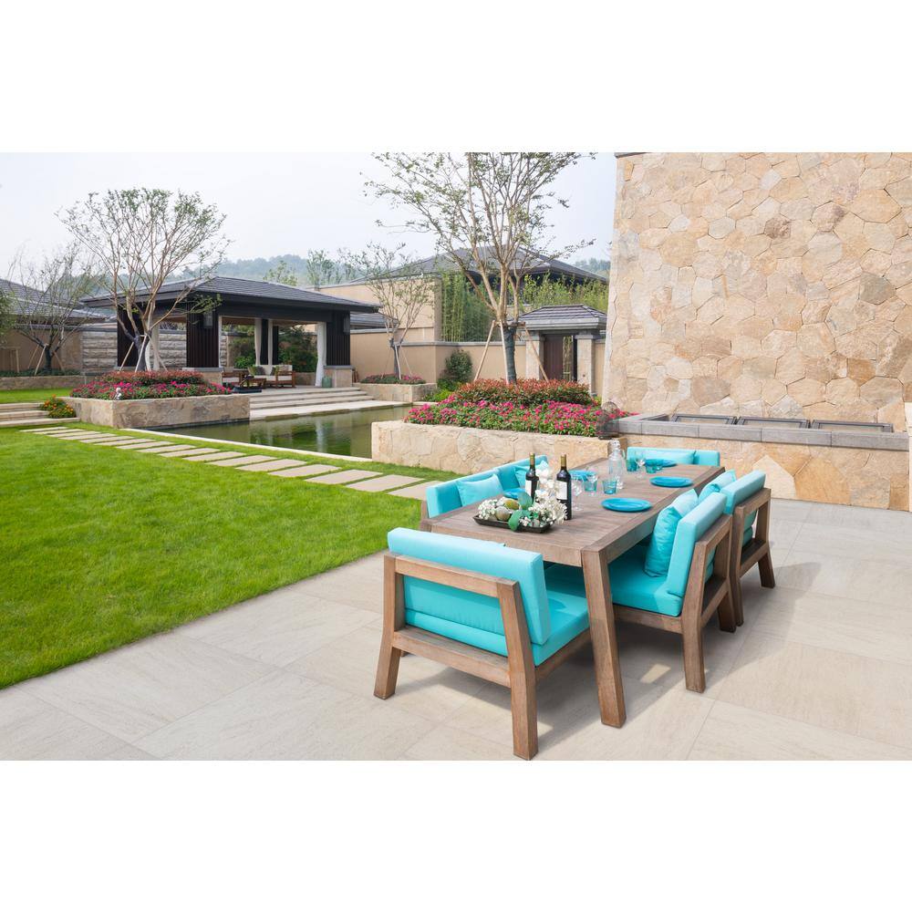 MSI Living Style Beige 2cm. x 18 in. x 36 in. Matte Porcelain Stone Look Paver (9 sq. ft./Case)