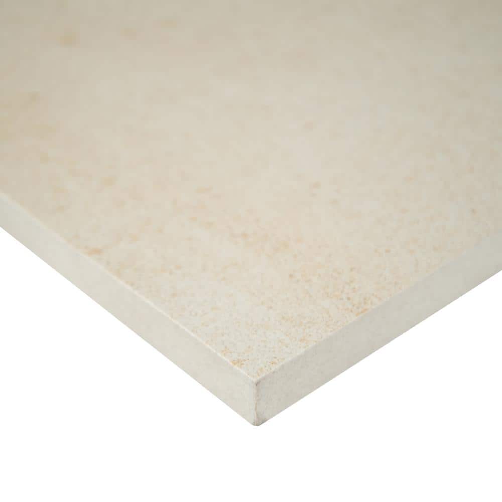 MSI Living Style Cream 2 cm. x 18 in. x 36 in. Matte Porcelain Stone Look Paver (9 sq. ft.)