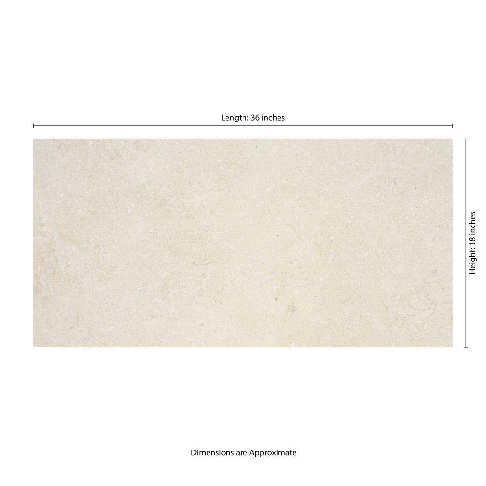 MSI Living Style Pearl 2 cm x 18 in. x 36 in. Matte Porcelain Stone Look Paver (216 sq. ft./Pallet)