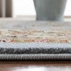 Safavieh Lyndhurst Qum 2 x 4 Light Blue/Ivory Indoor Floral/Botanical Oriental Throw Rug